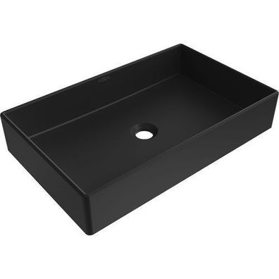 Mexen Goya Aufsatzwaschbecken 60 x 37 cm, Schwarz matt- 22186085