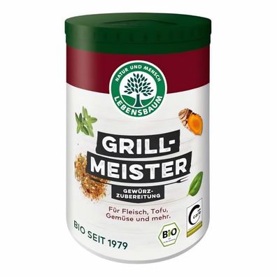 Lebensbaum BIO Grillmeister, Gewürzzubereitung, 100 g