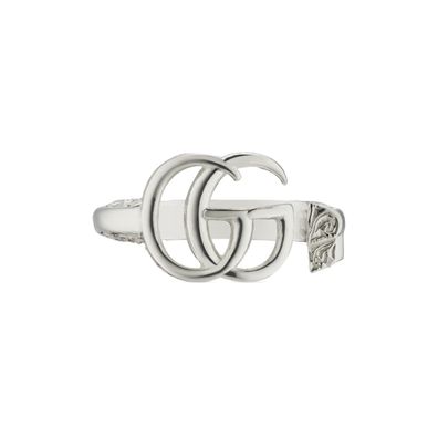 Gucci - YBC627760002 - 925er Sterlingsilber - Ring aus Sterlingsilber mit Doppel-G