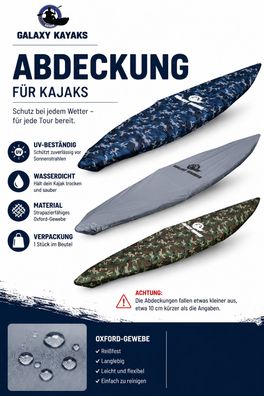 Galaxy Kayaks Kajak-Abdeckungen