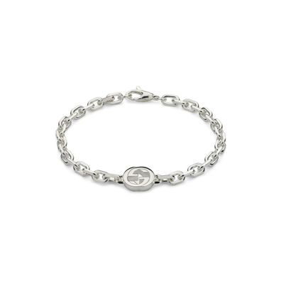 Gucci - YBA796351001 - Gucci Ineinandergreifendes G-Armband aus Sterlingsilber