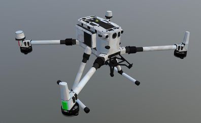 DJI M350 - Skin - Design: Camo Blau - Individualisierbar