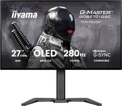 IIYAMA 68.6cm (27") GOB2701QSC-B1 16:9 2xHDMI+DP+USB-C Spk