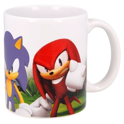 Sonic der Igel Power Trio Porzellanbecher Fassungsvermögen ca.325 ml