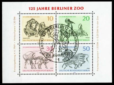BERLIN BLOCK Kleinbogen Block 2 ESST S58F8E6