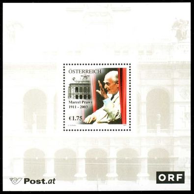 Österreich BLOCK Kleinbogen Block 19 postfrisch S1C8D4E