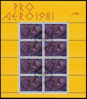 Schweiz Flugmarken Nr 1196 ESST Kleinbg S3CBE86