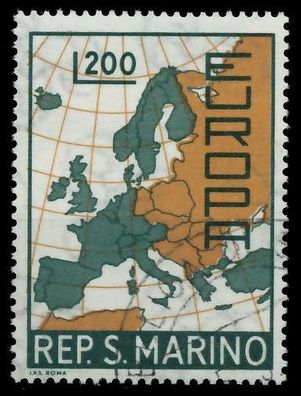 SAN MARINO 1967 Nr 890 gestempelt X9D1522
