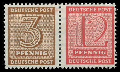 SBZ Westsachsen ZDR Nr Z3013 WZd13 postfrisch WAAGR PAA X10D946