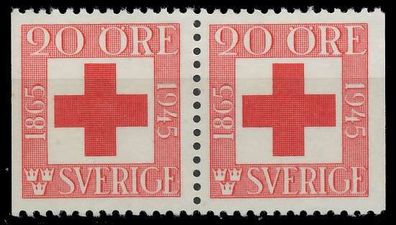 Schweden 1945 Nr 311DI Dr postfrisch WAAGR PAAR XA5A0D2
