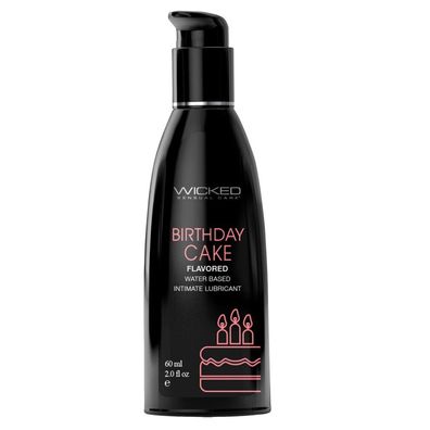 Gleitmittel Erdbeere Wicked Sensual Care Torte 60 ml