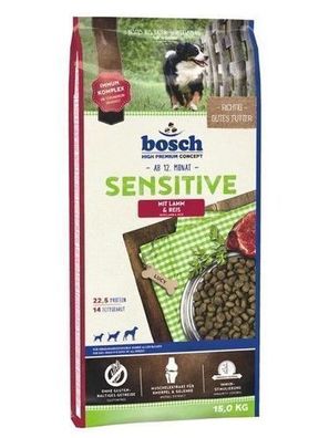 Bosch Sensitive Lamm & Reis 15 kg