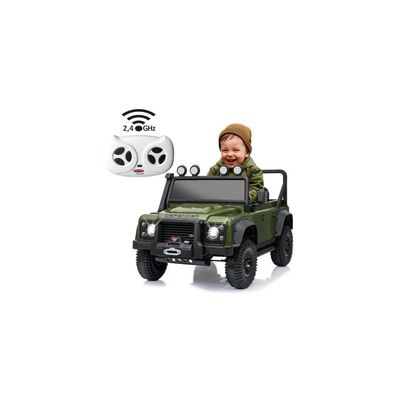 Jamara Ride-on Land Rover Defender 110 SVX grün 2,4GHz Li-Po