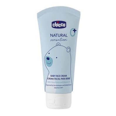 Chicco Natural Sensation Gesichtscreme für Neugeborene ab 0 Monaten, 50ml