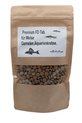 Alfa Multivitamin Hauptfuttertabletten für Welsen/ Saugschmerlen1000ml/1160st