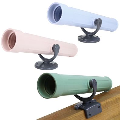Fernrohr 30cm Teleskop Kunststoff Kinder Zubehör für Spielturm Baumhaus Pastell
