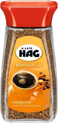 Kaffee HAG Klassisch Mild Entkoffeiniert (100 g )