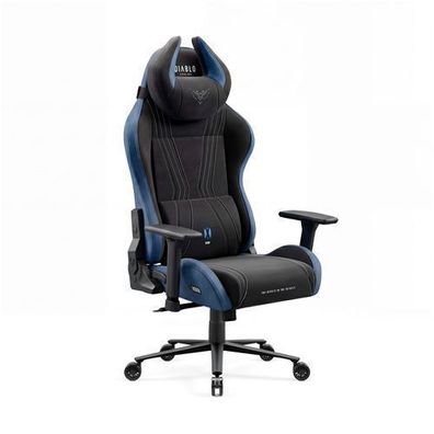 Gaming-Sessel aus Stoff, schwarz-blau, Diablo X-Horn 2.0 Night Blue Normal