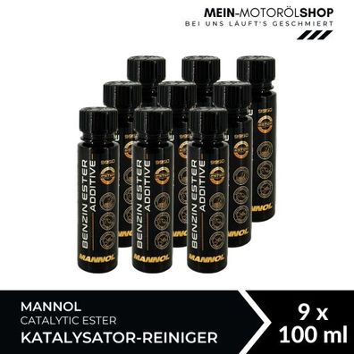 Mannol Benzin Ester Additive Benzinsystemreiniger 9x100 ML