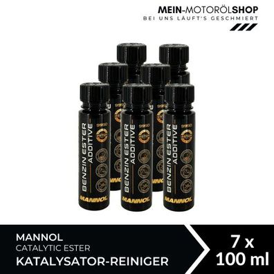 Mannol Benzin Ester Additive Benzinsystemreiniger 7x100 ML
