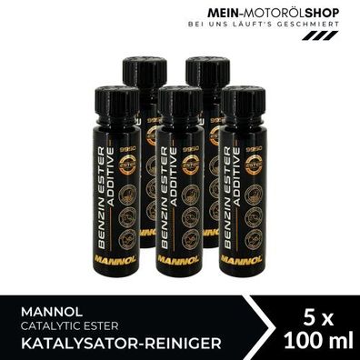 Mannol Benzin Ester Additive Benzinsystemreiniger 5x100 ML