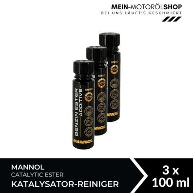 Mannol Benzin Ester Additive Benzinsystemreiniger 3x100 ML