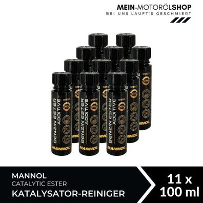 Mannol Benzin Ester Additive Benzinsystemreiniger 11x100 ML