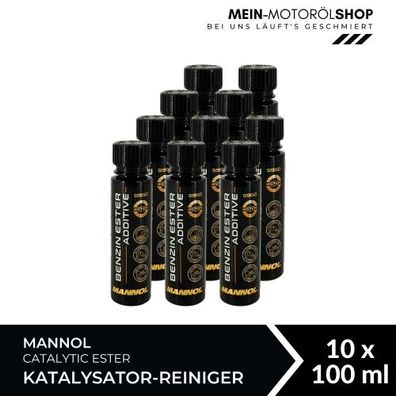 Mannol Benzin Ester Additive Benzinsystemreiniger 10x100 ML
