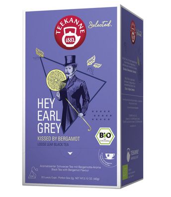 Teekanne BIO Selected Hey Earl Grey 25 x 2g Teebeutel, Bio