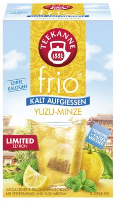 Teekanne frio Yuzu-Minze 18 Teebeutel