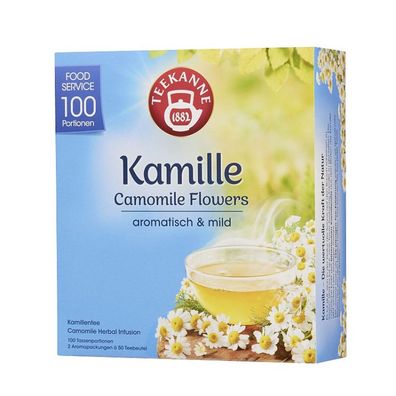 Teekanne Kamille 100 x 1,2g Teebeutel
