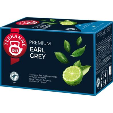 Teekanne Premium Earl Grey 20 x 1,75 g Teebeutel