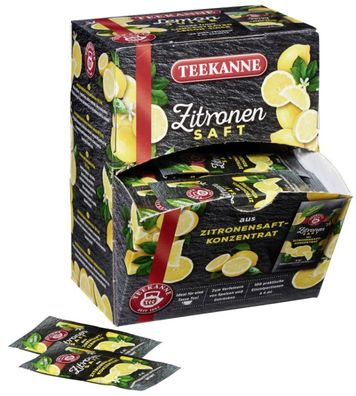 Teekanne Zitronensaft 100 x 4ml Portionsbeutel