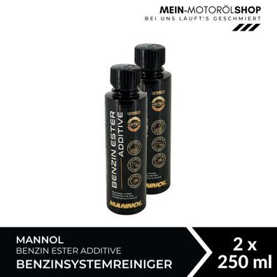 Mannol Benzin Ester Additive Benzinsystemreiniger 2x250 ML