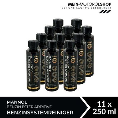 Mannol Benzin Ester Additive Benzinsystemreiniger 11x250 ML