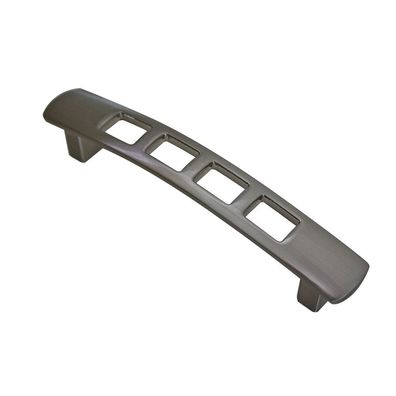 Möbelgriff Ausführung Edelstahl Optik 96mm Lochabstand Designgriff aus Metall