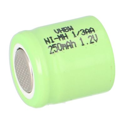 Akku-Zelle 1,2V 250mAh Ni-MH – 1/3AA