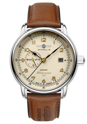 Zeppelin Herrenuhr Automatik 100 Jahre Méditerranée 9668-5