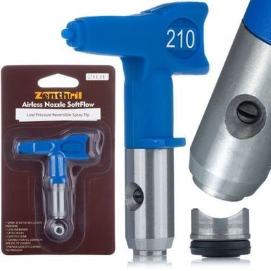 Zenthril Spritzdüse SoftFlow 210 – 10 cm Breite | 80–140 bar, inkl. Dichtung