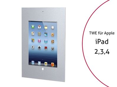 TabLines TWE027S Tablet Wandeinbau für Apple iPad 2-3-4, DS, HB