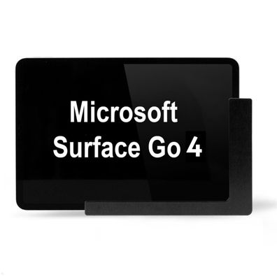 TabLines TWP040B Tablet Wandhalterung für Microsoft Surface Go 4, schwarz