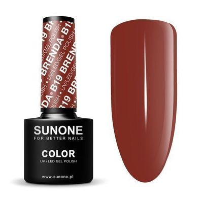 Sunone Professionelle UV/LED Gel Polish Brenda B19, 5 ml?Hybrid Nagelkunst für P