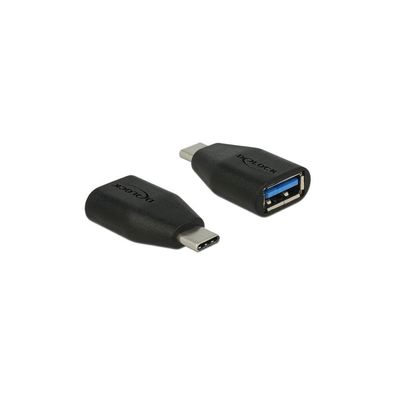 DELOCK USB3.1 Adapter A -> C Bu/St schwarz