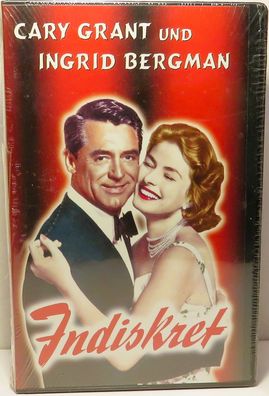 Indiskret - Cary Grant - Ingrid Bergman - VHS - OVP