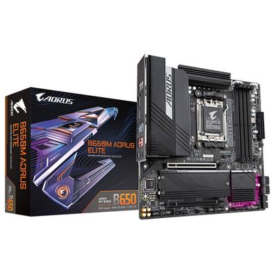 Gigabyte B650M AORUS ELITE, (B650, M5, ATX, DR5)