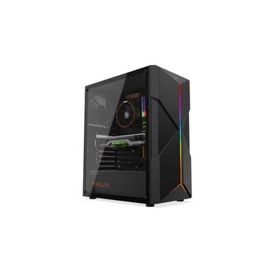 Krux Astral, Tower-GehÃ #164; se (schwarz, Tempered Glass)