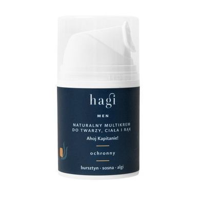 Hagi Multikrem Schutzcreme für Gesicht, Körper und Hände, Ahoj Kapitän, 50 ml
