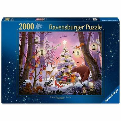 Puzzle - Weihnachten Im Wald (2000 Teile)