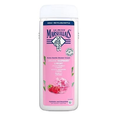 Le Petit Marseillais Duschgel Himbeere & Pfingstrose, 400 ml