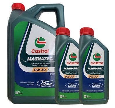 Castrol Magnatec D 0W-30 Ford 2 + 5 Liter WSS-M2C950-A Motoröl